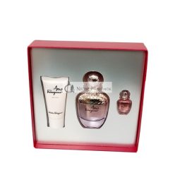 AMO Ferragamo Women's 3 Piece Gift Set 3.4oz EDP Spray