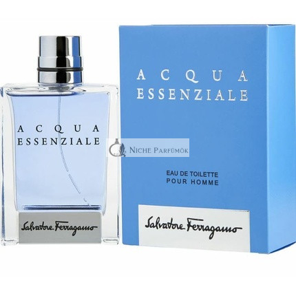 Salvatore Ferragamo Essential Water 1.0 Oz Edt Spray For Men New In Box