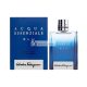 Salvatore Ferragamo Acqua Essenziale Blu Eau de Toilette Spray for Men 1.7oz Cedar Lavender Lemon