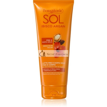 Bottega Verde Sol Hibiscus & Argan Intense Tanning Lotion - 200 ml