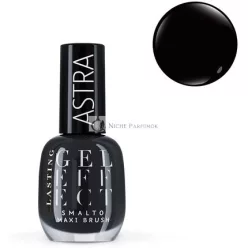   Astra Make-Up Gel Effect Nail Polish Series Finishes 24 - Dark Black