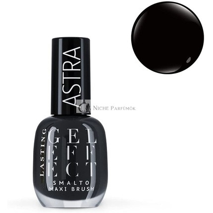 Astra Make-Up Gel Effect Nail Polish Series Finishes 24 - Dark Black