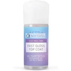 Astra Fast Gloss Gel Plump Texture Top Coat 12ml