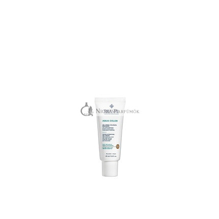 Rilastil Aqua Gel Moisturizing Cream 8h Moisturizing Natural Effect Medium 40ml