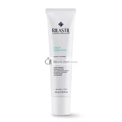 Rilastil Aqua Sensitive Light Cream 40ml Transparent White