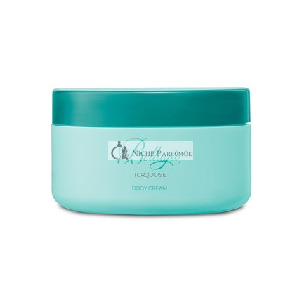 DIAMOND INTERNATIONAL BELLAGIO Turquoise Body Cream for Women 300ml - Made in Italy