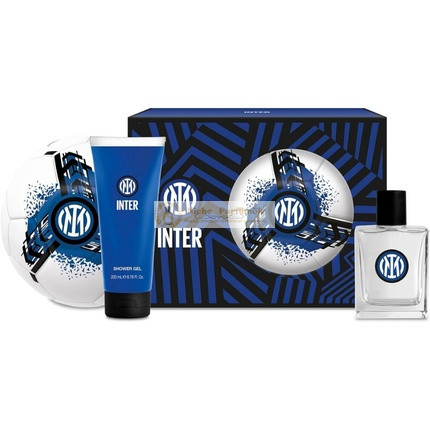 Inter Ajándékcsomag - 100 Ml Eau De Toilette és 200 Ml Tusfürdő Hivatalos Inter Labdával