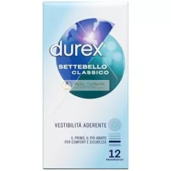 Durex Settebello Classic Fitted Condoms