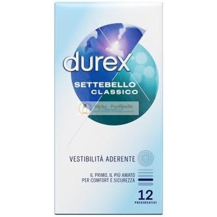 Durex Settebello Classic Fitted Condoms
