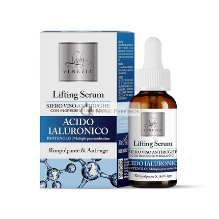 Face Serum Anti-Wrinkle Hyaluronic Acid with Organic Ingredients 30ml