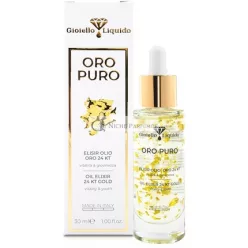   Gioiello Liquido Elixir with 24 Kt Gold Oils Anti-Dark Spots Face and Body 30ml