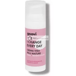   Goovi Change Every Day Face Cream for Mature Skin Hydrates and Prevents Wrinkles 50ml