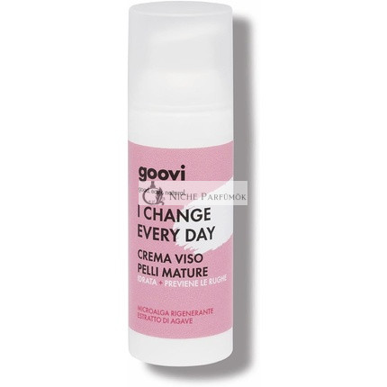 Goovi Change Every Day Face Cream for Mature Skin Hydrates and Prevents Wrinkles 50ml