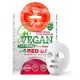 Vegan Face Sheet Mask Beauty Tomato Beetroot Laminaria Ginger Extract Organic Natural Ingredients For All Skin Types 25g
