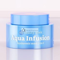   7Days Hydrating Face Mask and Cream 2 in 1 Korean Skincare with Hyaluronic Acid Face Moisturizer for Women Overnight Beauty Mask Moisturizing Night and Day Cream Aqua Infusion