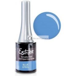 ESTROSA Semi-Permanent Steel Blue Nail Polish 14ml