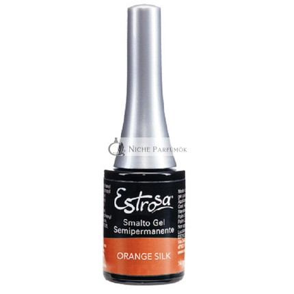 Estrosa Semi-Permanent Gel Nail Polish Orange Silk 100g