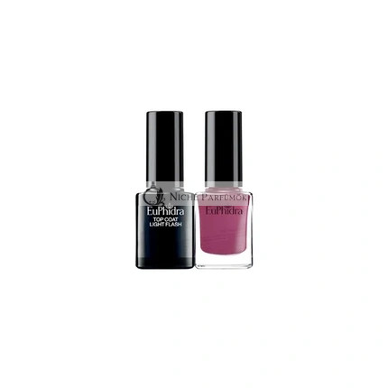 Zeta Farmaceutici Euphidra Semi-Permanent Nail Polish Top Coat Light Flash Sp02