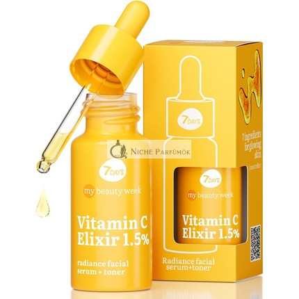 7Days Vitamin C Serum for Face Korean Skincare Brightening Face Serum Anti Pigmentation Moisturizer with Citrus Complex Anti Age Vit C Toner for All Skin Types