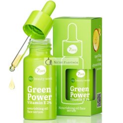   7Days Vitamin E Face Serum Nourishing Serum with Avocado Oil and Peptides Korean Skincare Anti-Aging Face Care Anti-Wrinkle Serum for Mature and Dry Skin