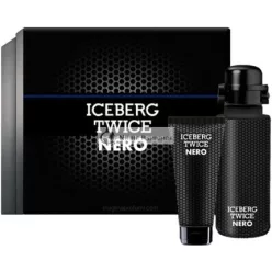   Iceberg Twice Nero Homme Gift Set: Eau de Toilette Spray 125ml & Shower Gel 100ml 225ml