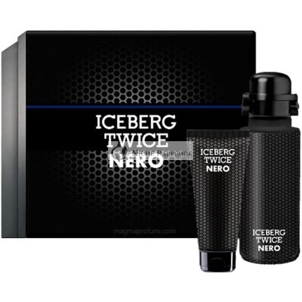 Iceberg Twice Nero Homme Gift Set: Eau de Toilette Spray 125ml & Shower Gel 100ml 225ml