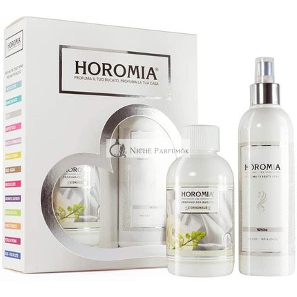 Horomia Horotwins White Perfume Set Bucato and Deotextuti Spray 500ml