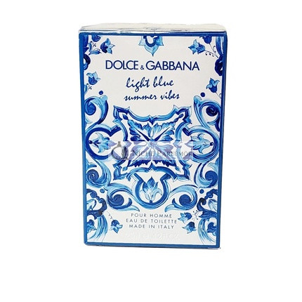 Dolce & Gabbana Light Blue Summer Vibes Pour Homme 4.2oz 125ml  Eau de Toilette Spray