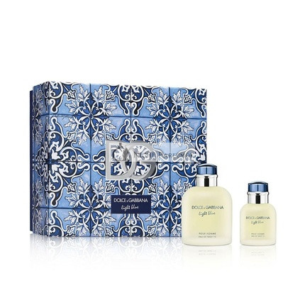 Set Light Blue Pour Homme EDT 125ml 40ml