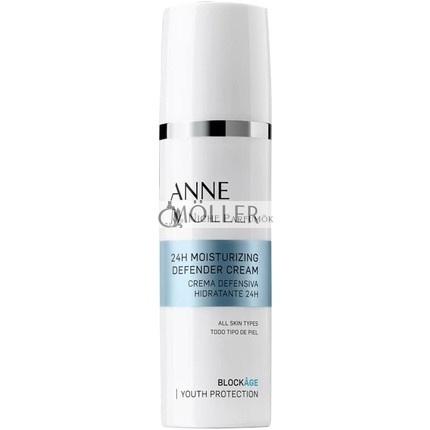 Anne Moller Blockage 24H Moisturizing Defender Cream for All Skin Types 50ml