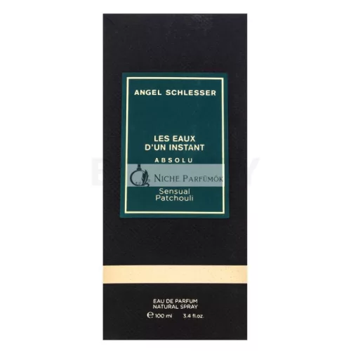 Angel Schlesser Les Eaux D'Un Instant Absolu Sensual Patchouli Perfumed Water Unisex 100 ml