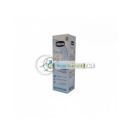 Chicco Natural Fluid Talc 100 Milliliters - Gentle Baby Powder