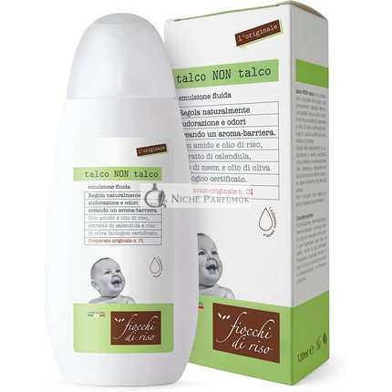 Fiocchi di Riso Talcum Powder for Sweating and Mosquitoes 120ml