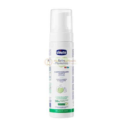 Kids Delicate Skin 2 in 1 Shampoo and Conditioner Mousse 150ml