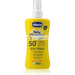   Chicco Latte Spray SPF 50 150 ml - Baby Sunscreen with Excellent Protection for Sensitive Skin