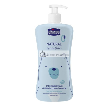 Chicco Natural Sensation Baby Shampoo and Body Wash Tear-Free 500ml