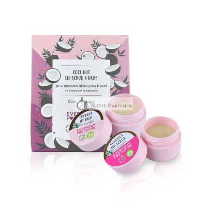 Coconut Lip Scrub & Lip Balm Kit