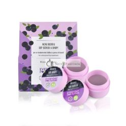   Acai Berry Lip Scrub and Lip Balm Kit - Moisturizing Lip Care