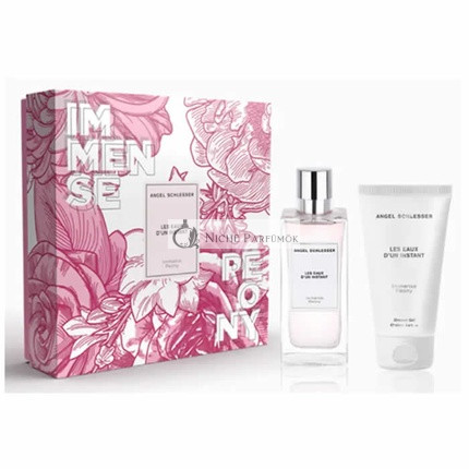 Angel Schlesser Les Eaux D'Un Instant Immense Peony Eau De Toilette Spray 100ml Set Of 2 Pieces