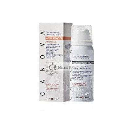 Canova Aloe Zinc 20 Mousse 100ml