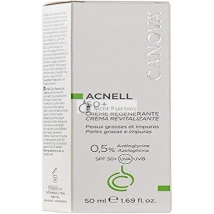 Acnell 50+ Cream Gel Face Cream for Combination Oily and Acne Skin