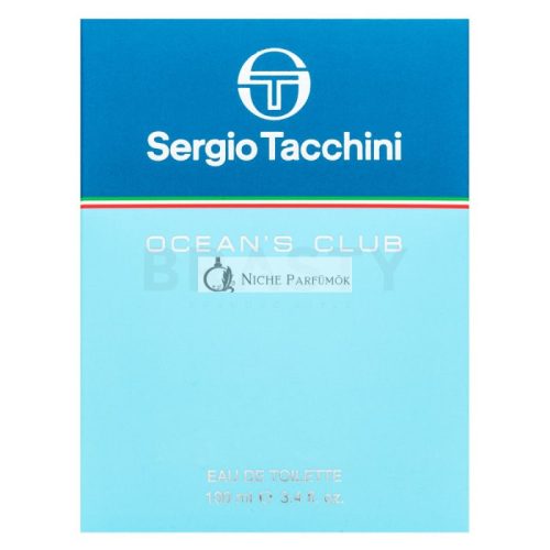 Sergio Tacchini Ocean's Club Eau de Toilette for Men 100 ml