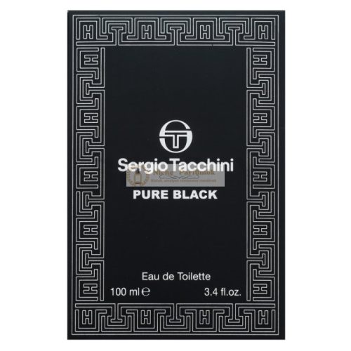 Sergio Tacchini Pure Black Eau de Toilette for Men 100 ml