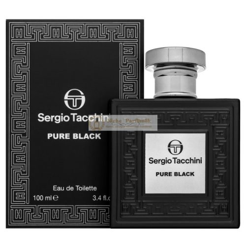 Sergio Tacchini Pure Black Eau de Toilette for Men 100 ml