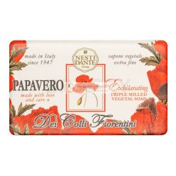   Nesti Dante Dei Colli Fiorentina Triple Milled Vegetal Soap Poppy 250 g