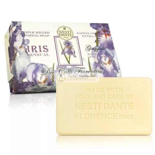 Nesti Dante Dei Colli Fiorentina Triple Milled Vegetal Soap Iris Giaggiolo 250 g