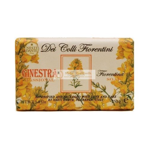 Nesti Dante Dei Colli Fiorentina Triple Milled Vegetal Soap Ginestra Fiorentina 250 g