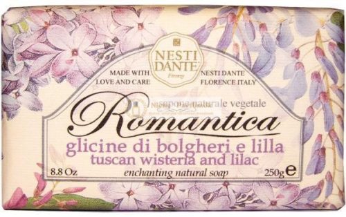 Nesti Dante Romantica Natural Soap Tuscan Wisteria & Lilac 250 g