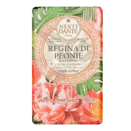 Nesti Dante With Love & Care Vegetable Soap Regina Di Peonie 250 g