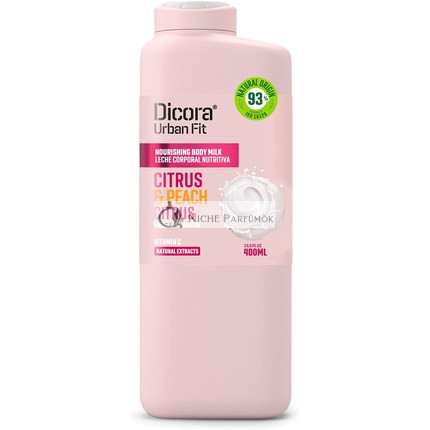 Dicora Urban Fit Body Milk Vitamin C Citrus and Peach 400ml